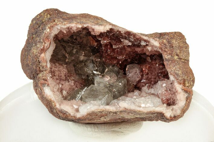 Gorgeous Pink Amethyst Geode Section - Argentina #250555